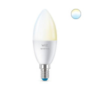 BEC smart LED Philips, soclu E14, putere 4.9W, forma lumanare, lumina toate nuantele de alb, alimentare 220 - 240 V, 