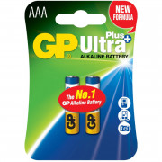 Baterie GP Batteries, Ultra+ Alcalina AAA (LR03) 1.5V alcalina, blister 2 buc. 