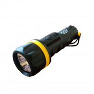 LANTERNA LED Iggy, buton lateral on-off, 100 lumeni, IP44, material ABS+cauciuc, baterie: 2 x tip D (nu sunt incluse) 