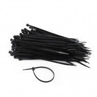 TILE prindere cablu GEMBIRD, 100pcs., 150*3.6 mm, din Nylon, rezistent UV, black, 