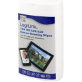 SET curatare LOGILINK, 100 servetele pt. curatare LCD, 