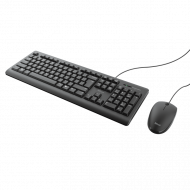 Trust Primo Wired Keyboard & Mouse Set, 