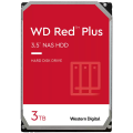 HDD   WD NAS Red Plus 3TB CMR, 3.5, 256MB, 5400 RPM, SATA, TBW: 180 
